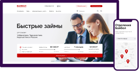Tsira Gamisonia - Microcredit company website redesign